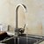 cheap Kitchen Faucets-Kitchen faucet - One Hole Nickel Brushed Tall / ­High Arc Deck Mounted Contemporary / Single Handle One Hole