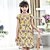 cheap Dresses-Girls&#039; Short Sleeve Floral 3D Printed Graphic Dresses Floral Cotton Dress Summer