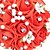 baratos Bouquets de Flores para Noiva-Bouquets de Noiva Buquês / Decoração de Casamento Original Ocasião Especial / Festa / Noite Miçangas / Strass / Espuma 9.84&quot;(Aprox.25cm) Natal