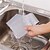 abordables Nettoyage de la cuisine-tapis de protection de visage de four de cuisinière à gaz d&#039;argent avec revêtement intérieur 1pc