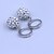 billiga Modeörhängen-Örhänge Häftback örhängen damer örhängen Smycken Silver Till Bröllop Maskerad Förlovningsfest Bal Löfte