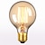 baratos Incandescente-1pç 40 W E26 / E27 G80 Branco Quente 2300 k Retro / Decorativa Incandescente Vintage Edison Light Bulb 220-240 V