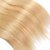 お買い得  クリップ式ヘアエクステンション-Clip In 人間の髪の拡張機能 ストレート 人毛エクステンション 人毛 女性用 - ストロベリーブロンド / ブリーチブロンド