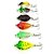 billige Fiskesluker og -fluer-6 pcs Sluk Hard Lokkemat Frosk Flytende Bass Ørret gjedde Søfisking Fluefisking Agn Kasting Hard Plastikk / Isfikeri / Spinne / Vippefiskeri / Ferskvannsfiskere / Bass Fiske