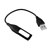 abordables Traqueurs, bracelets d&#039;activités connectés-BT-052 Câble Rechargeable / Vestimentaire TPU / Silicone Noir