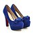 cheap Women&#039;s Heels-Women&#039;s Heels Chunky Heel Round Toe Club Shoes Dress Party &amp; Evening Office &amp; Career Bowknot Fleece Summer Winter Black / Red / Blue