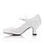 cheap Wedding Shoes-Women&#039;s Heels Spring / Summer Chunky Heel Round Toe Comfort Wedding Dress Party &amp; Evening Tulle Ivory / EU42