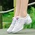 cheap Dance Sneakers-Women&#039;s Dance Shoes Sneakers Breathable Synthetic Low Heel Black/White