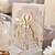 preiswerte Hochzeitseinladungen-Hülle &amp; Taschenformat Hochzeits-Einladungen 50 - Einladungskarten / Dankeschön-Karten / Wartekarten Moderner Stil Perlenpapier