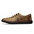 abordables Zapatillas de hombre-Hombre Suelos ligeros Cuero Verano / Otoño Zapatillas de deporte Paseo Negro / Amarillo / Caqui