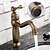 cheap Bathroom Sink Faucets-Bathroom Sink Faucet - Standard Antique Copper Centerset Single Handle One HoleBath Taps / Brass