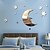 cheap Wall Stickers-1 PC Mirrors Shapes Abstract Wall Stickers Crystal Wall Stickers Mirror Wall Stickers Decorative Wall StickersVinyl Material Home Decoration