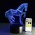 cheap Décor &amp; Night Lights-3D Nightlight Remote Control / RC Color-Changing Small Artistic LED Modern Contemporary 1 pc