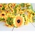 preiswerte Künstliche Blume-Künstliche Blumen 1 Ast Simple Style Sonnenblumen Wand-Blumen