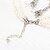זול סטים של תכשיטים-בגדי ריקוד נשים סט תכשיטים מסוגנן עגילים תכשיטים לבן עבור חתונה Party אירוע מיוחד יומי קזו&#039;אל