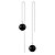 cheap Earrings-Onyx Drop Earrings Imitation Pearl Earrings Jewelry Red / Black For Wedding Party Daily Casual