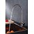 abordables Mitigeurs avec spray-Robinet de Cuisine - Mitigeur un trou Nickel brossé Pull-out / Pull-down / Grand / Haut Arc Set de centre contemporain / Décoration artistique / Rétro / Moderne Kitchen Taps