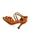 ieftine Pantofi Dans Latin-Pentru femei Pantofi Dans Latin / Pantofi Jazz / Pantofi Salsa Satin Buclă Sandale / Călcâi Cataramă / Paiete Toc Personalizat Personalizabili Pantofi de dans Maro / Interior / Performanță / EU42