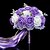 זול פרח מלאכותי-פרחים מלאכותיים 1 ענף פרחי חתונה ורדים פרחים לשולחן
