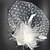 cheap Fascinators-Pearl / Crystal / Feather Tiaras / Fascinators / Hats with 1 Wedding / Special Occasion / Party / Evening Headpiece / Fabric