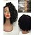 cheap Human Hair Wigs-Human Hair Glueless Full Lace Full Lace Wig style Brazilian Hair Curly Wig 130% Density with Baby Hair Natural Hairline African American Wig 100% Hand Tied Women&#039;s Short Medium Length Long Human Hair