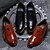 voordelige Heren Oxfordschoenen-Heren Schoenen Kunstleer Lente / Zomer Comfortabel / Bullock schoenen Oxfords Zwart / Bruin / Bruiloft / Feesten &amp; Uitgaan / Blok hiel