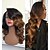 cheap Human Hair Wigs-Human Hair Glueless Lace Front Lace Front Wig style Brazilian Hair Wavy Wig 130% Density with Baby Hair Ombre Hair Natural Hairline African American Wig 100% Hand Tied Women&#039;s Short Medium Length Long