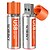 cheap Batteries-SORBO AA Lithium Battery 1.5V 1200mAh 4 Pack USB