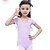 ieftine Ținute Dans Copii-Balet Costume leotard Antrenament Bumbac Mânecă scurtă Natural Leotard / Onesie