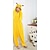 billige Kigurumi-pyjamas-Voksne Halloweentillbehör Ferie Smykker Kigurumi-pyjamas Pika Pika Patchwork Onesie-pyjamas Sjovt kostume Flanel Fleece Cosplay Til Damer og Herrer Jul Nattøj Med Dyr Tegneserie