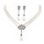 זול סטים של תכשיטים-דמוי פנינה סט תכשיטים - פנינה לִכלוֹל לבן עבור Party / קזו&#039;אל