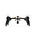 olcso RC quadcopterek és drónok-RC Drón WLtoys Q393-A 4CH 6 Tengelyes 2,4 G HD kamerával 720P RC quadcopter FPV / LED fények / Egygombos Visszaállítás RC Quadcopter / Távirányító / Fényképezőgép / Auto-Felszállás / Headless Mode