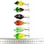 ieftine Momeli &amp; Muște de Pescuit-6 pcs Δόλωμα Momeală Dură Broască Plutire Bass Păstrăv Ştiucă Pescuit mare Pescuit cu Muscă Aruncare Momeală Plastic Dur / Pescuit la Copcă / Filare / Pescuit la Oscilantă / Pescuit de Apă Dulce
