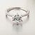 preiswerte Ringe-Ring Diamant Solitär Silber Zirkonia Aleación damas Stilvoll 6 7 8 / Damen