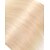 billiga Hårförlängningar med clip-in-Klämma in Människohår förlängningar Rak Äkta hår Platina Blont