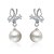 preiswerte Ohrringe-Imitierte Perlen Tropfen-Ohrringe - Regulär Weiß Für Hochzeit / Party / Alltag / Normal