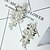 cheap Headpieces-Pearl / Crystal / Alloy Headwear / Hair Clip with Floral 1pc Wedding / Special Occasion Headpiece
