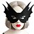 preiswerte Masken-Halloween-Masken Kreativ Cool Leder Plüsch Erwachsene Jungen Mädchen Spielzeuge Geschenk 1 pcs / 14 Jahre +