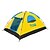 ieftine Corturi &amp; Adăposturi-4 persoane Cort de Backpacking În aer liber Impermeabil, Uscare rapidă, Respirabilitate Cu trei straturi Stâlp Dom Cort de campare 2000-3000 mm pentru Drumeție Camping Exterior Oxford