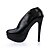 cheap Women&#039;s Heels-Women&#039;s Heels PU Comfort Spring / Fall Black / Party &amp; Evening / Dress / Party &amp; Evening