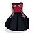 levne Šaty-Girls &#039; Krátký rukáv Květinový Jednobarevné Výšivka 3D tištěná grafika Šaty Květinový Mašle Bavlna Šaty Léto Jaro Batole