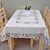 cheap Tablecloth-Linen Rectangular Table Cloth Floral Eco-friendly Table Decorations 1 pcs