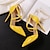 cheap Women&#039;s Heels-Women&#039;s Heels Wedding Shoes Pumps Dress Shoes Plus Size High Heels Party Work Daily Bridal Shoes Bridesmaid Shoes Summer Buckle Stiletto Heel Pointed Toe Elegant Comfort Walking Faux Leather