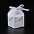 cheap Favor Holders-Round / Square / Cuboid Pearl Paper Favor Holder with Ribbons / Printing Favor Boxes - 50