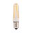 abordables Ampoules électriques-2pcs 4 W Ampoules à Filament LED 400 lm E14 G9 T 4 Perles LED COB Intensité Réglable Blanc Chaud Blanc Froid 220-240 V / 2 pièces / RoHs