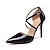 cheap Women&#039;s Heels-Women&#039;s Heels Wedding Shoes Pumps Dress Shoes Plus Size High Heels Party Work Daily Bridal Shoes Bridesmaid Shoes Summer Buckle Stiletto Heel Pointed Toe Elegant Comfort Walking Faux Leather