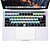 baratos Protetores de Tela Para Tablets-xskn® OS X atalho teclado pele de silicone e protetor barra de toque para 2016 mais novo MacBook Pro de 13,3 / 15,4 com display touch bar