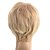 cheap Synthetic Trendy Wigs-Synthetic Wig Wavy Wavy Pixie Cut With Bangs Wig Blonde Short Blonde Synthetic Hair Women&#039;s Side Part With Bangs Blonde