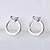 cheap Earrings-AAA Cubic Zirconia Hoop Earrings Imitation Pearl Earrings Jewelry Silver For Wedding Party Daily Casual