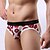 cheap Men&#039;s Briefs Underwear-Sexy Color Block G-string Underwear,Polyester